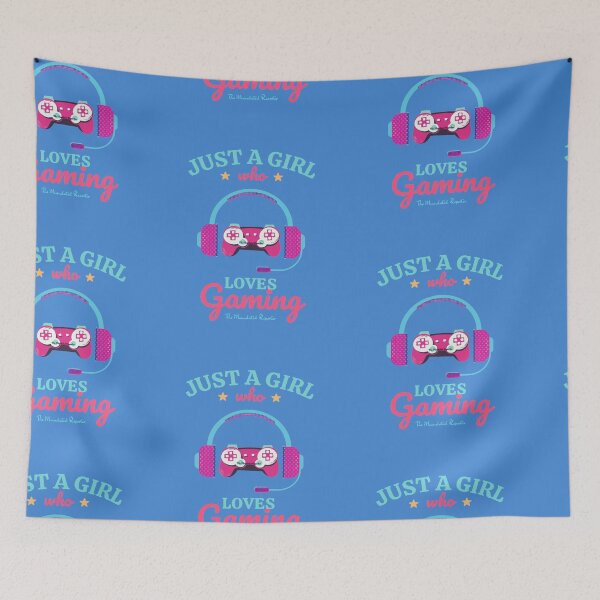 Item preview, Just a Girl Who Loves Gaming designed and sold by TheReporter1.