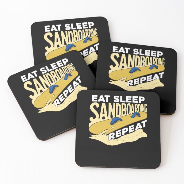 Item preview, Eat Sleep Sandboarding Repeat Sandboarder Gift designed and sold by Marcid95.