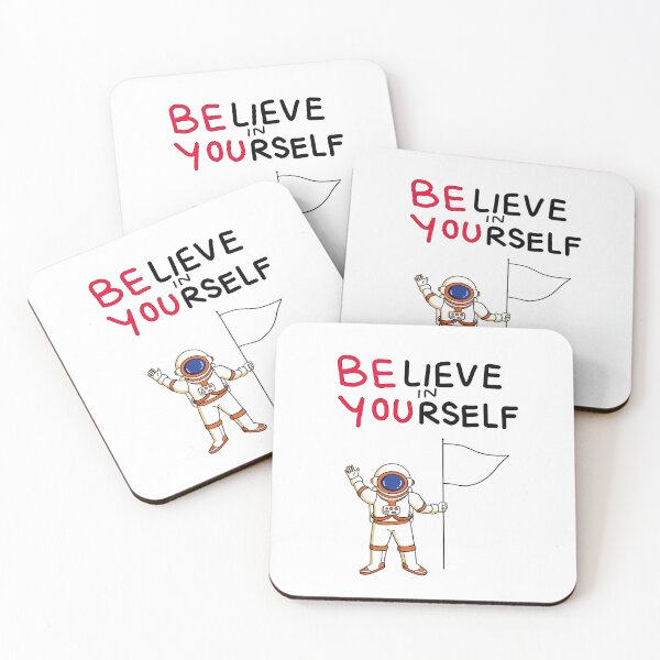 Item preview, Positive Motivation Quote Believe in Yourself designed and sold by Nalidsa Sukprasert.