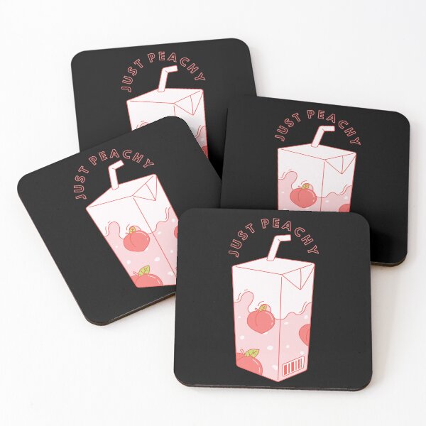 Item preview, just peachy milk cartoon  designed and sold by catartlady.