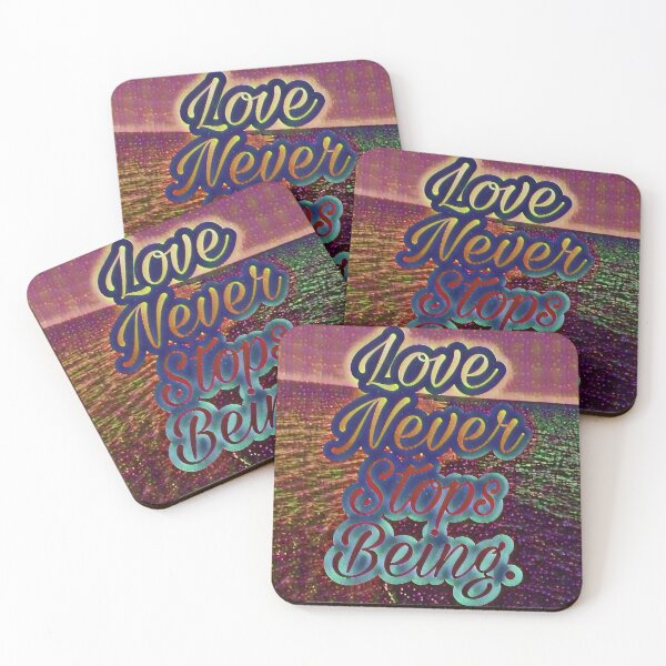 Item preview, LOVE NEVER STOP BEGIN designed and sold by Alonso Puyo.