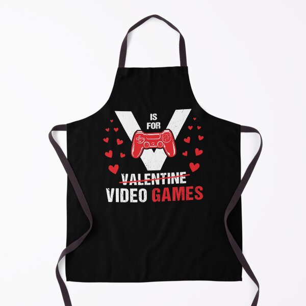 Item preview, V is For Video Games, Funny Valentine's Day For Gamers designed and sold by trendyshopy.