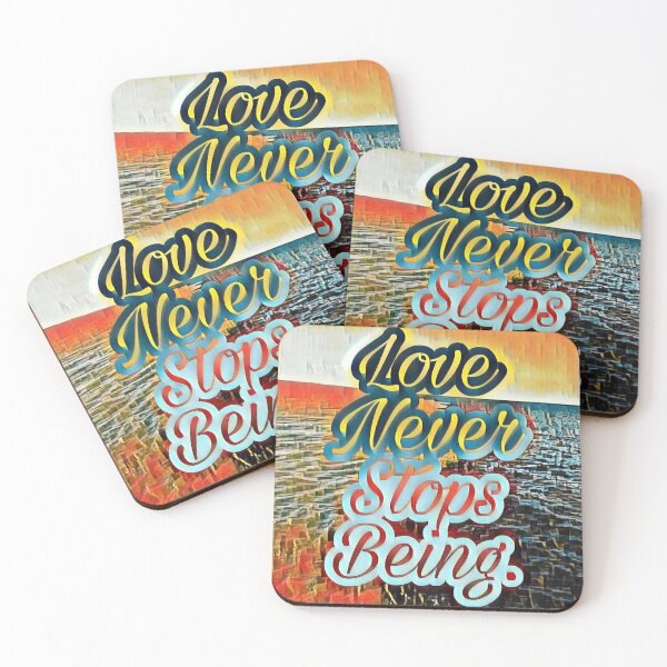 Item preview, LOVE NEVER STOP BEGIN designed and sold by Alonso Puyo.