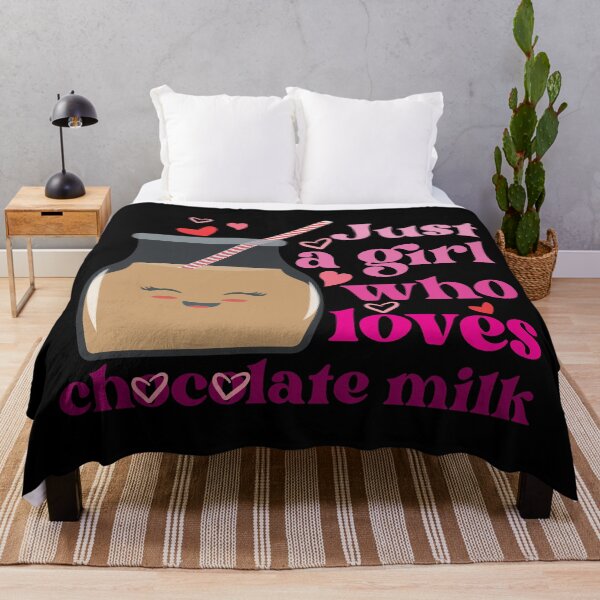 Item preview, Just a girl who loves chocolate milk, chocolate milk love, cute mug, kawaii designed and sold by CBNetwork.