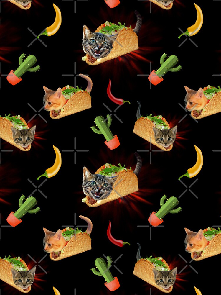 Thumbnail 5 of 5, iPhone Case, Exploding Taco Cats designed and sold by MeowMerch.