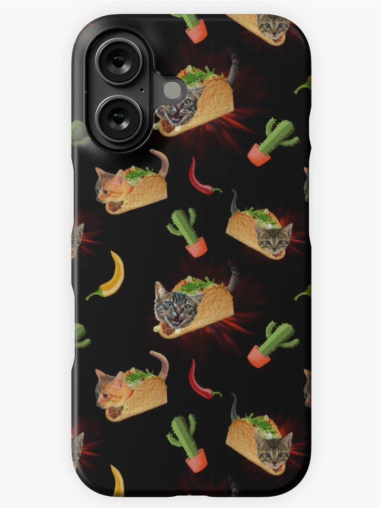 Thumbnail 1 of 4, iPhone Case, Exploding Taco Cats designed and sold by MeowMerch.