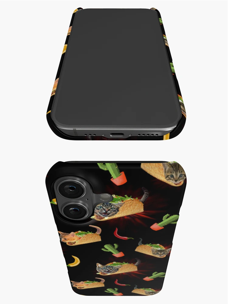 Thumbnail 3 of 4, iPhone Case, Exploding Taco Cats designed and sold by MeowMerch.