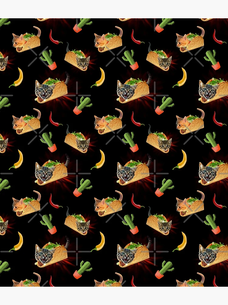 Thumbnail 3 of 3, Backpack, Exploding Taco Cats designed and sold by MeowMerch.
