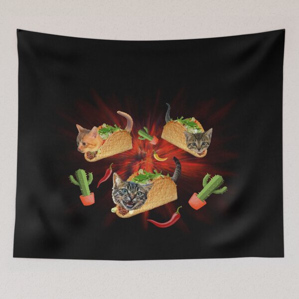 Item preview, Exploding Taco Cats designed and sold by MeowMerch.