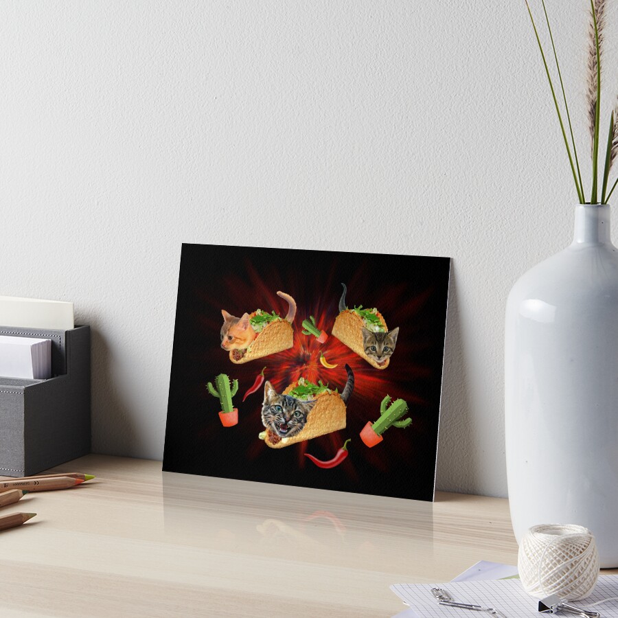 Item preview, Art Board Print designed and sold by MeowMerch.