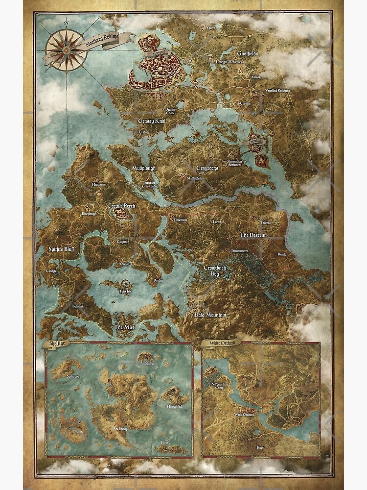 The Witcher 3 Map