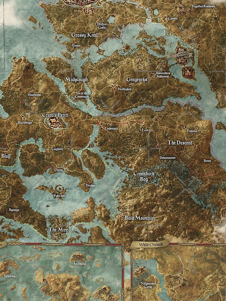 The Witcher 3 Map