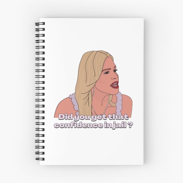 Item preview, Did you get that confidence in jail? | RHONJ Gift | Jackie Goldschneider designed and sold by sorryiwasinglam.