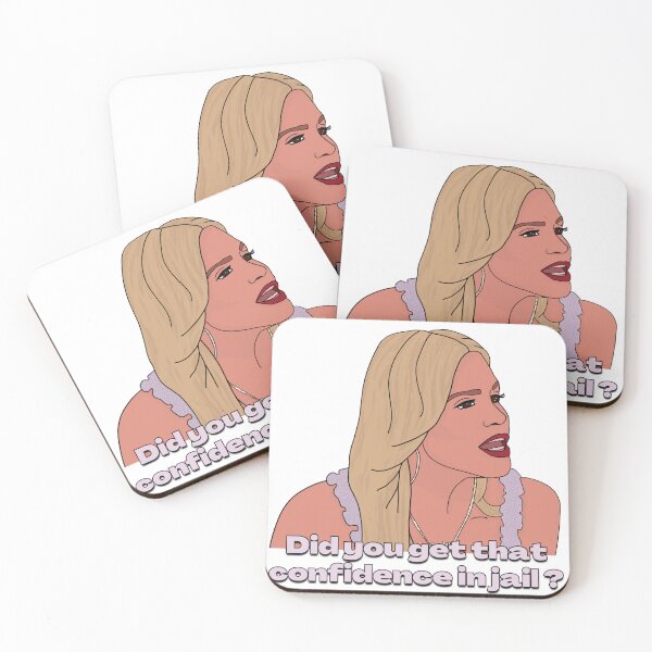 Item preview, Did you get that confidence in jail? | RHONJ Gift | Jackie Goldschneider designed and sold by sorryiwasinglam.