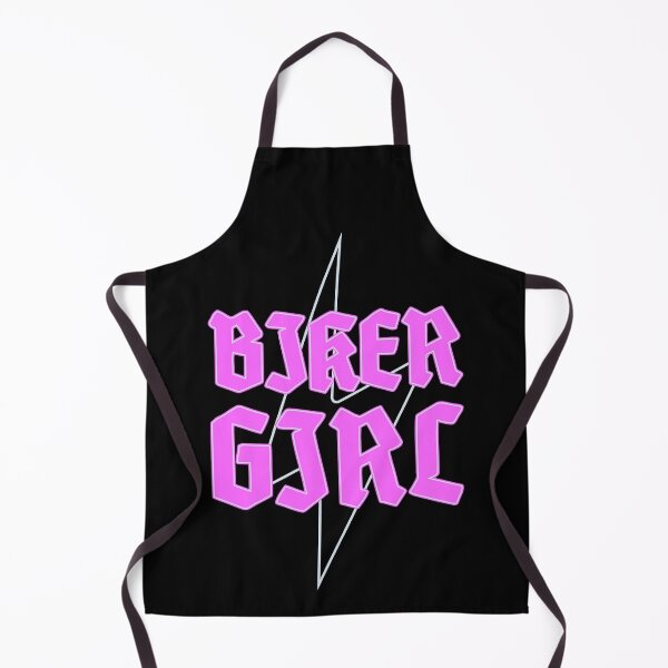 Item preview, Biker Girl Gothic Font, Lightning Bolt Rock Chick Graphic designed and sold by GO SHIRT-TEE.