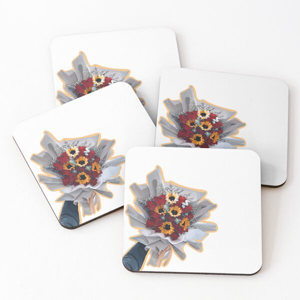 Item preview, Sunflowers & Roses Flower Bouquet  designed and sold by Rianna Gurvitz.