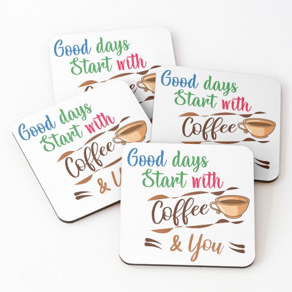Item preview, good days start with coffee and you Classic T-Shirt  designed and sold by Laadel.