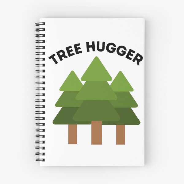 Aperçu de l'œuvre Tree Hugger Noir créée et vendue par Mood Mash.