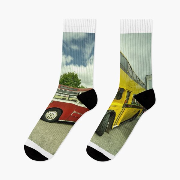 Item preview, Red Bus Yellow Bus  designed and sold by hawkie.