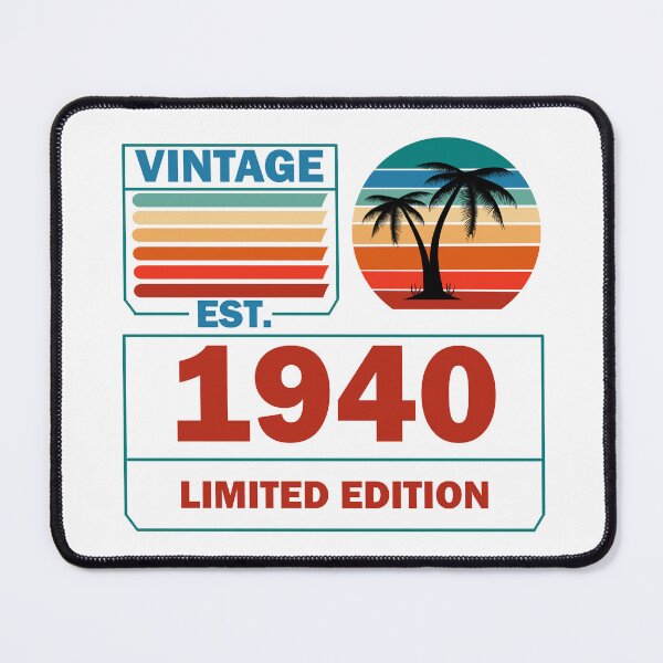 Item preview, Vintage Aged to perfection est 1940 designed and sold by Rami Khalifah.