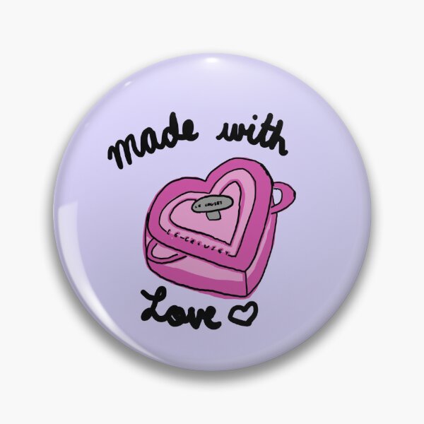Item preview, Le creuset made with love designed and sold by lazyfrog20.
