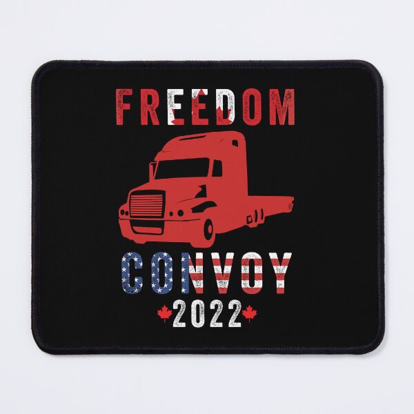 Item preview, Freedom Convoy 2022 In Support of Truckers Mandate Freedom designed and sold by happy gift art.