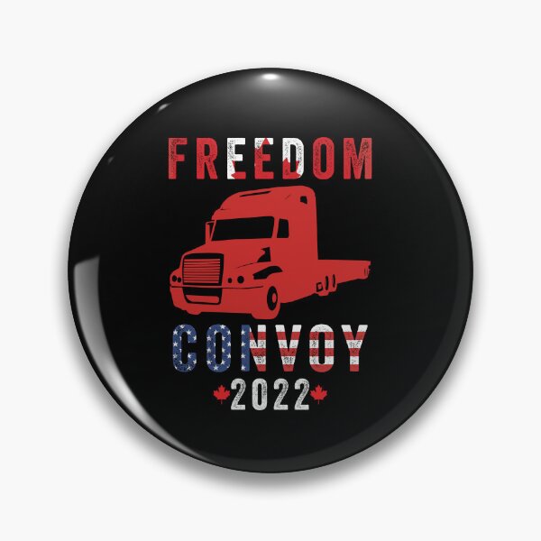 Item preview, Freedom Convoy 2022 In Support of Truckers Mandate Freedom designed and sold by happy gift art.