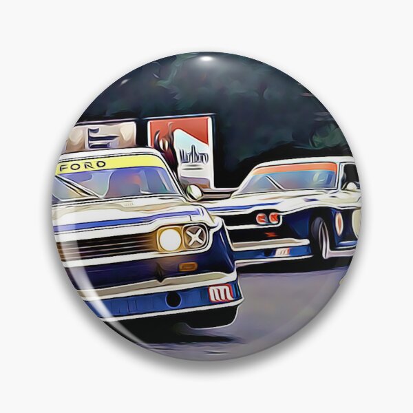 Item preview, Ford Capri RS Norisring Art Print – Hans Heyer Classic German Touring Car designed and sold by Road To Track.