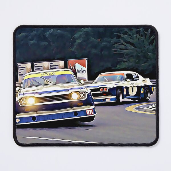 Item preview, Ford Capri RS Norisring Art Print – Hans Heyer Classic German Touring Car designed and sold by Road To Track.