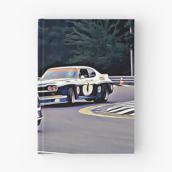 Item preview, Ford Capri RS Norisring Art Print – Hans Heyer Classic German Touring Car designed and sold by Road To Track.