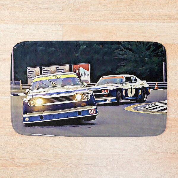 Item preview, Ford Capri RS Norisring Art Print – Hans Heyer Classic German Touring Car designed and sold by Road To Track.