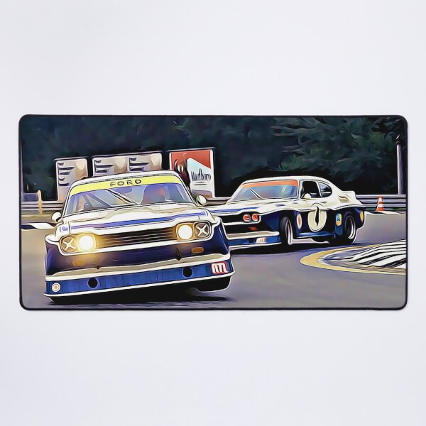 Item preview, Ford Capri RS Norisring Art Print – Hans Heyer Classic German Touring Car designed and sold by Road To Track.