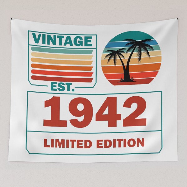 Item preview, Vintage Aged to perfection est 1942 designed and sold by Rami Khalifah.
