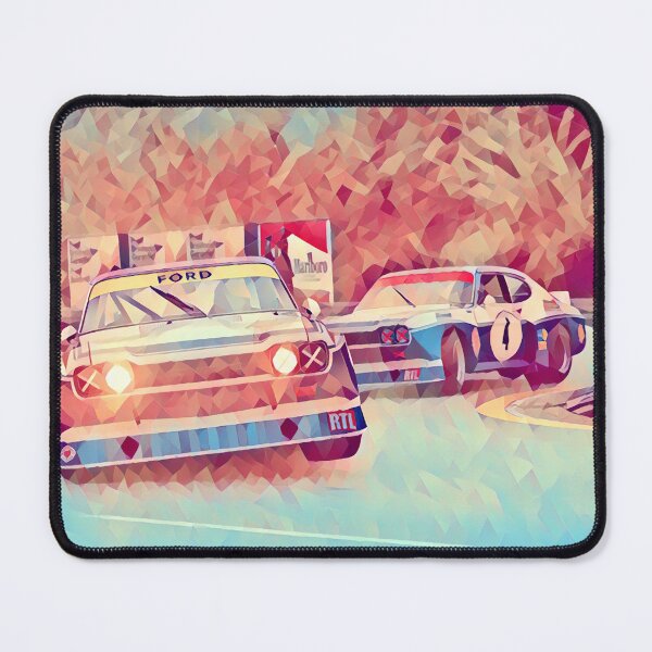 Item preview, Ford Capri RS Norisring Colored Art Print – Classic German Touring Car designed and sold by Road To Track.