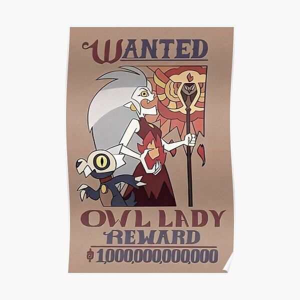 Wanted! Eda (the owl house) poster Poster