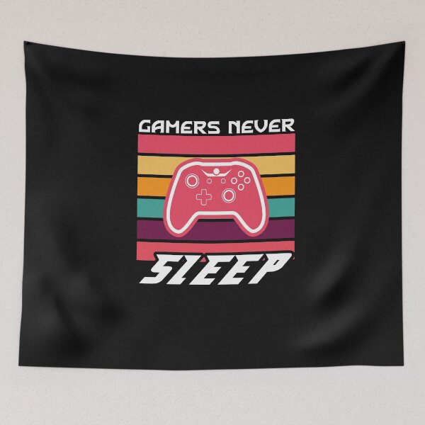 Item preview, GAMERS NEVER SLEEP designed and sold by JokerH.