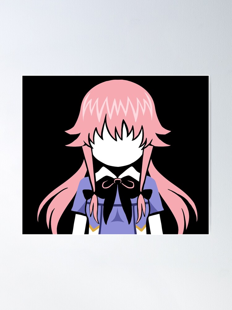 Mirai Nikki characters Sticker by ArtAndDesignA