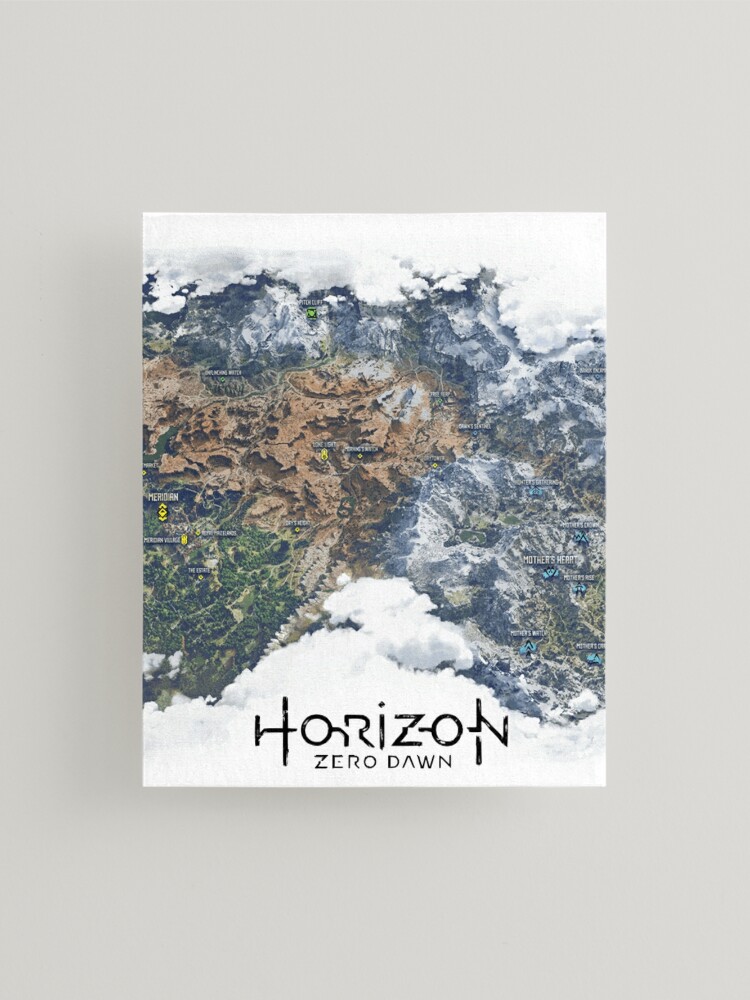 Horizon Zero Dawn The Frozen Wilds Art Print for Sale by