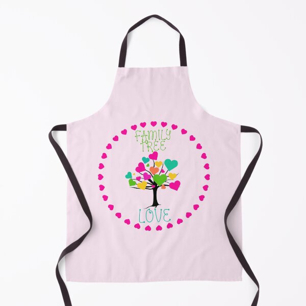 Item preview, Family Tree Love! (Pink/Aqua on Pink) designed and sold by PawsitiveMum.