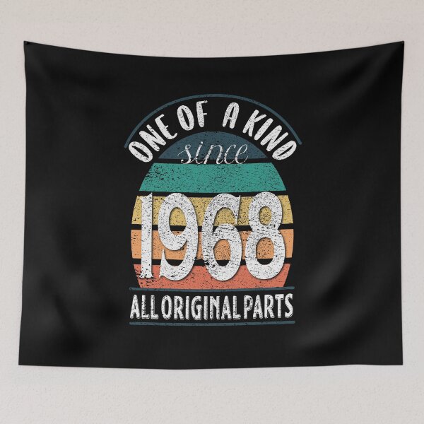 Item preview, One of a Kind Since 1968 All Original Parts, Vintage Birthday 1968 designed and sold by orangeblue21.