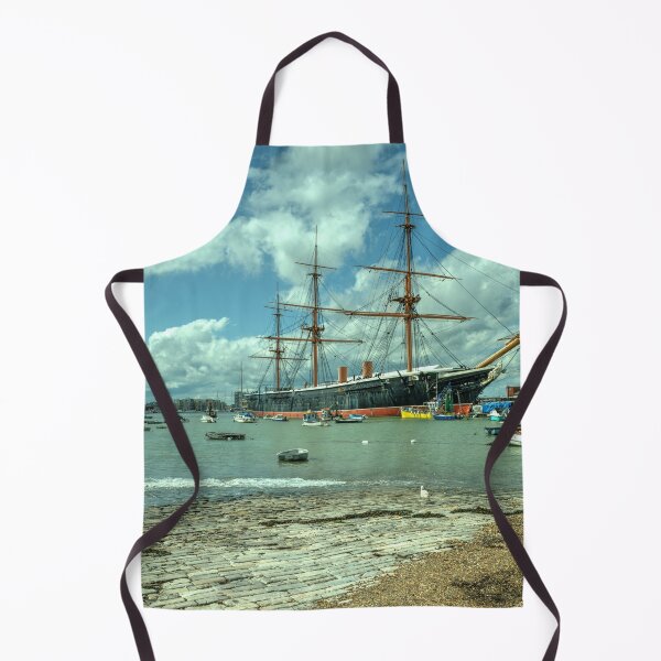 Item preview, HMS Warrior at Portsmouth Harbour designed and sold by hawkie.