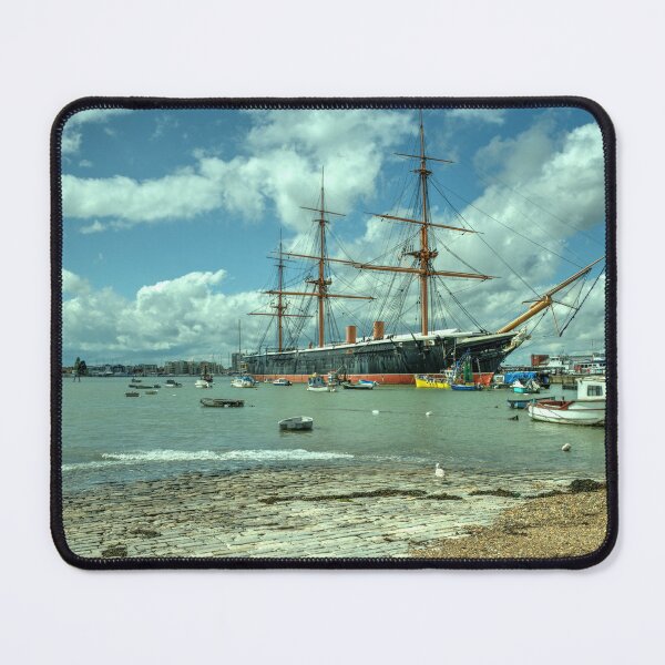 Item preview, HMS Warrior at Portsmouth Harbour designed and sold by hawkie.