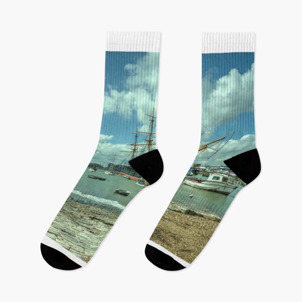 Item preview, HMS Warrior at Portsmouth Harbour  designed and sold by hawkie.