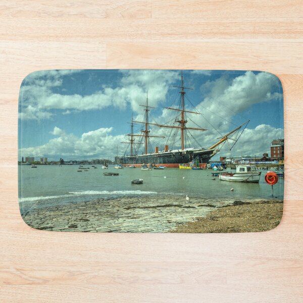 Item preview, HMS Warrior at Portsmouth Harbour  designed and sold by hawkie.
