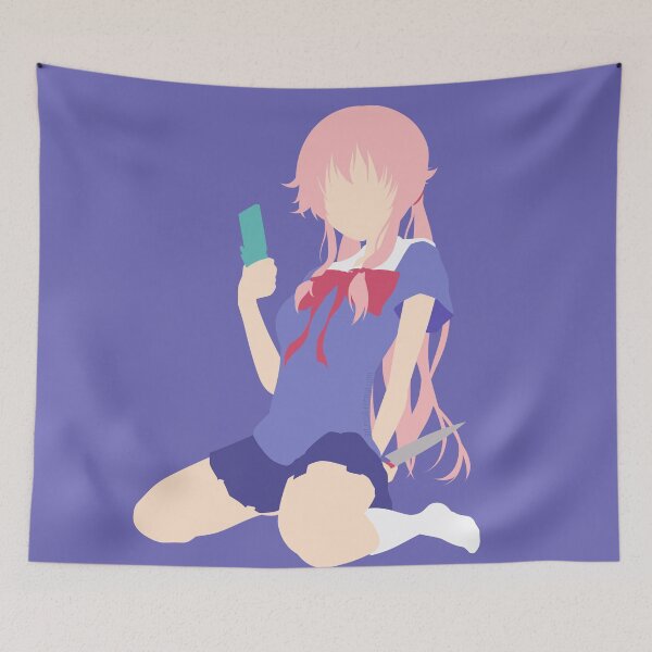 Item preview, Yuno Gasai Mirai Nikki designed and sold by ArtAndDesignA.