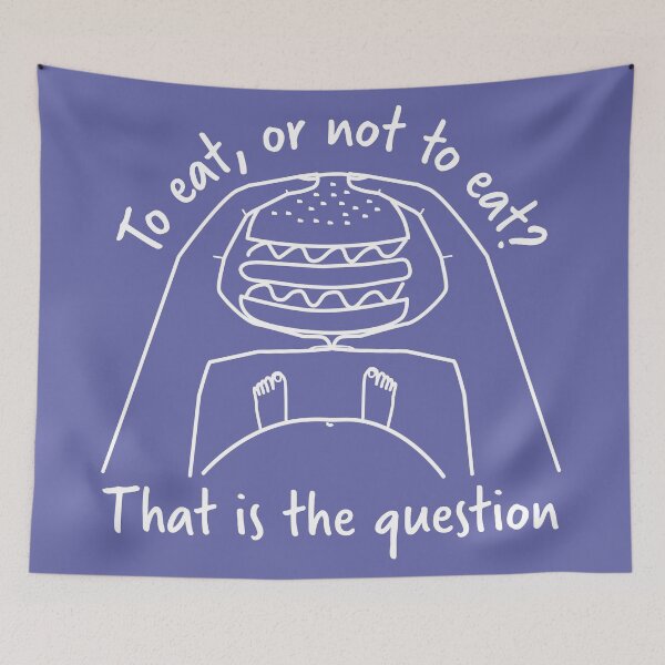 Item preview, To eat, or not to eat? That is the question designed and sold by evk-art.