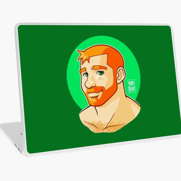 BEN PORTRAIT - SIDE VIEW Laptop Skin