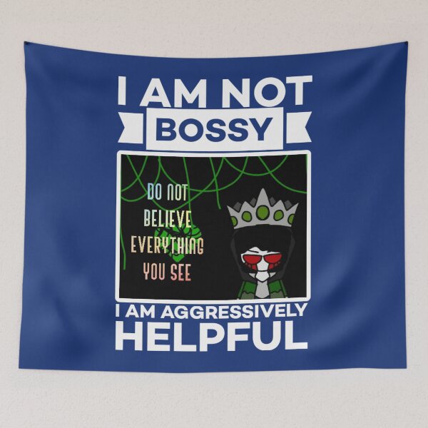 Item preview,  I am not bossy i am aggressively helpful. designed and sold by Umiska.