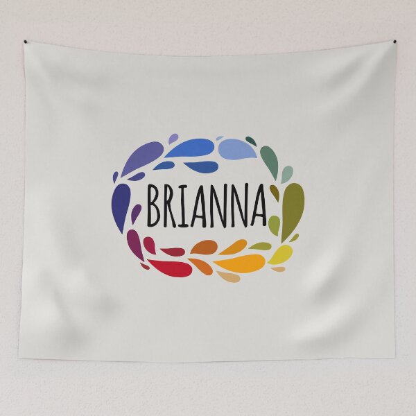 Item preview, Brianna Name Cute Colorful Gift Named Brianna designed and sold by kindxinn.