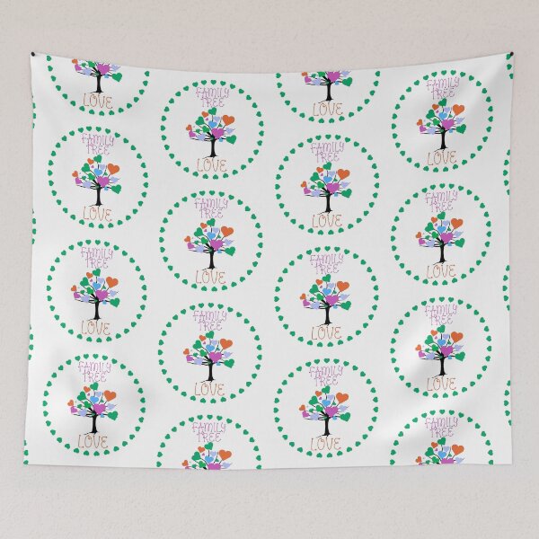 Item preview, Family Tree Love! (Green/Orange) designed and sold by PawsitiveMum.